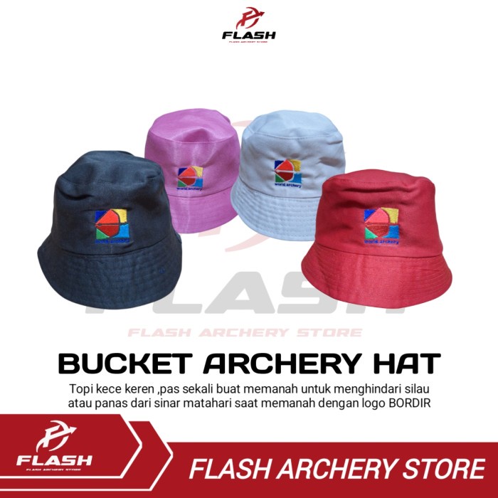 Cap- Bucket Archery Hat (Topi Memanah)