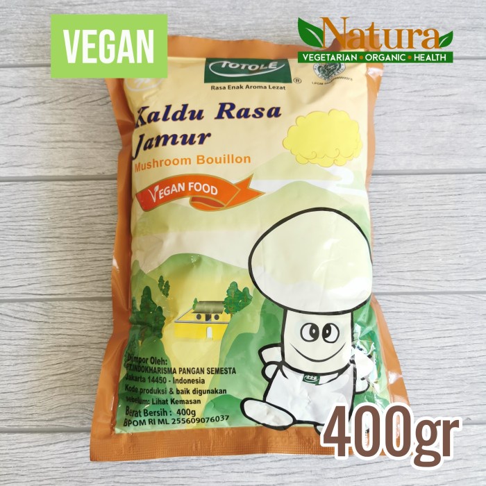 

Totole Kaldu Perasa Jamur 400gr Mokoceng Mokuceng Vegetarian Vegan