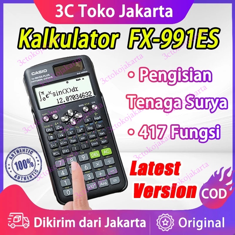 

Kalkulator Scientific Casio FX 991ES PLUS/FX 991EX Dw05