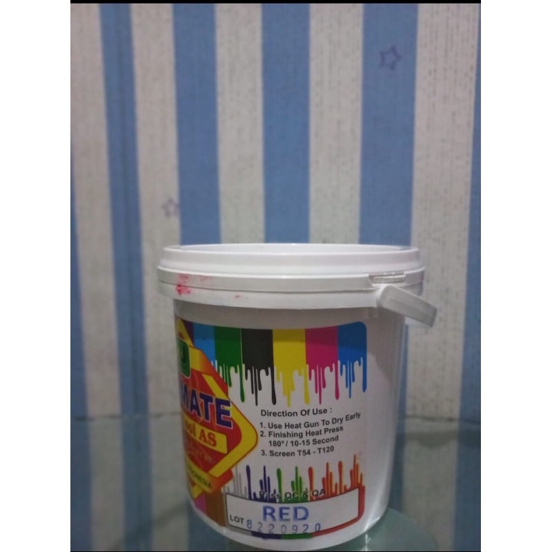 

TINTA SABLON PLASTISOL UNIMATE AS RED 1KG Dw05