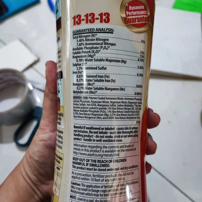 Fresh Flower Dynamite Pupuk Slow Release