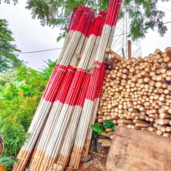 Mntb" Bambu Merah Putih Untuk Bendera