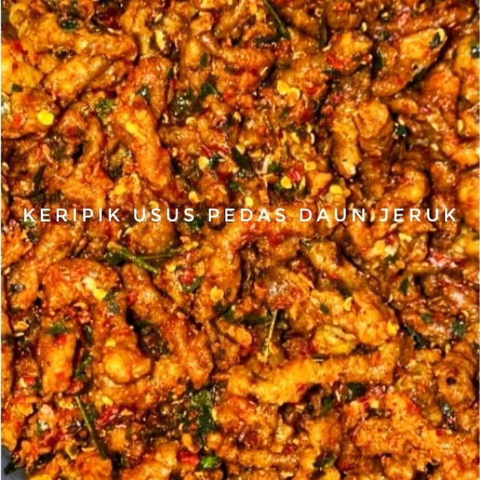 

Kuliner.Kita Usus Ayam 1Kg / Keripik Usum Ayam / Usus Ayam Krispi Mantul Bumbu Rempah