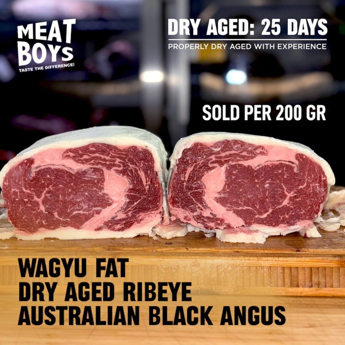 

Dry Aged Beef Steak Special Limited Item [Angus/Wagyu]