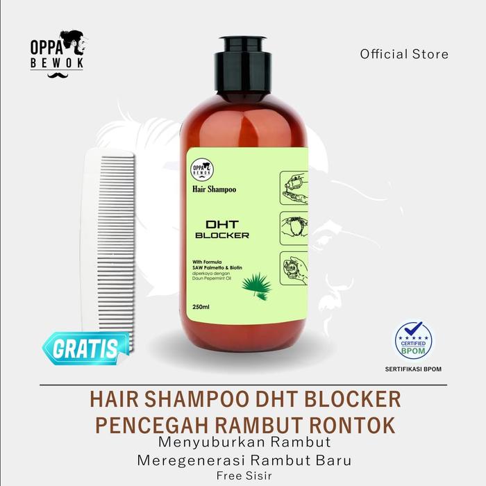 Hair Shampoo Pencegah DHT Rambut Rontok Penumbuh Rambut