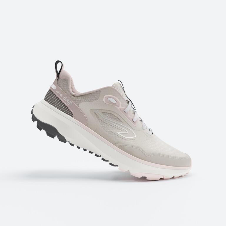 Decathlon KIPRUN Sepatu Lari Wanita Jogflow 190 Grip - Beige - 8913967