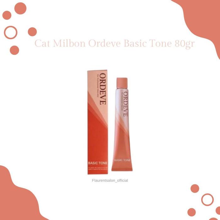 Cat Rambut Milbon Basic Tone 80g