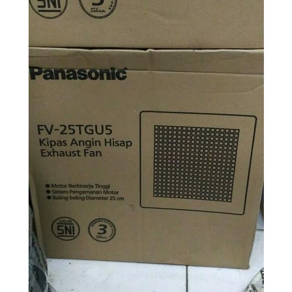 Baru.. Exhaust Fan Panasonic Fv-25Tgu5 (10") / Panasonic 25 Tgu / 25Tgu