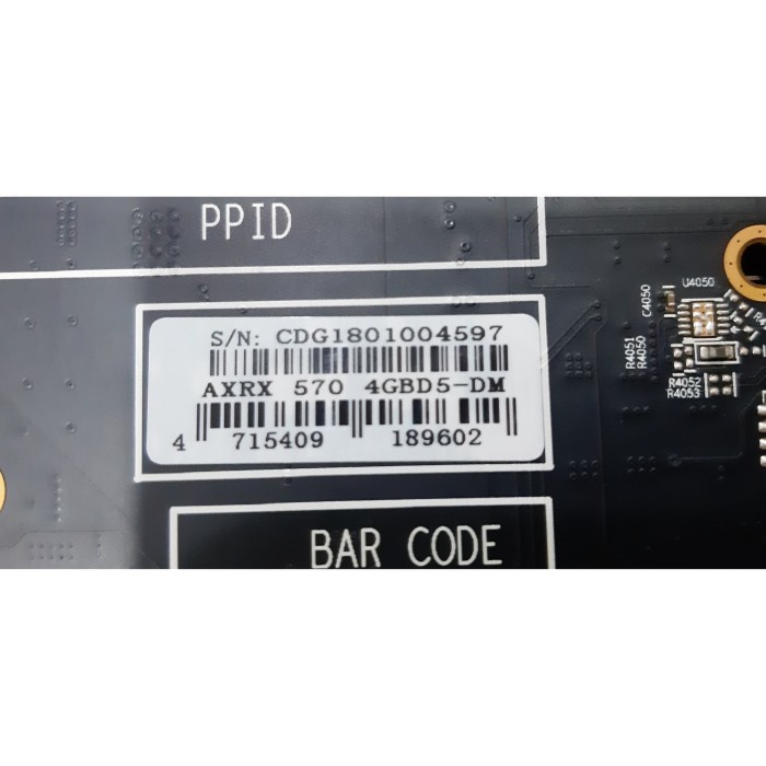 [Expert] VGA ATI RADEON Power Color RX 570 Red Dragon 4GB GDDR5