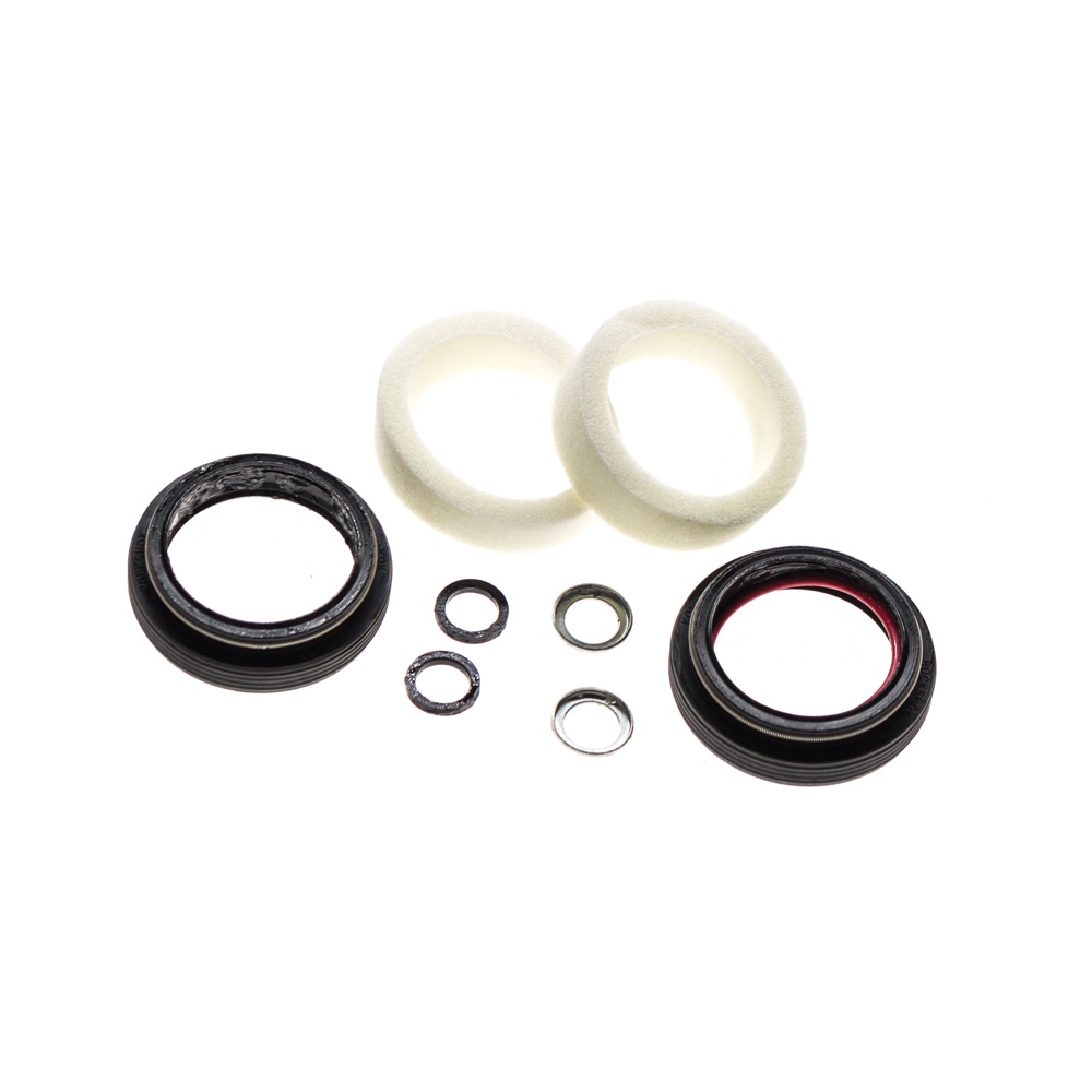 ROCKSHOX FORK DUST WIPER UPGRADE KIT 30MM BLACK FLANGELESS LOW FRICTION SEALS JUDY SILVER/JUDY GOLD