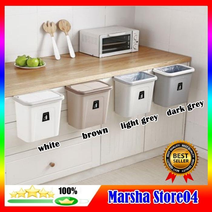 Tempat Sampah Model Gantung Bahan Plaik untuk Dapur