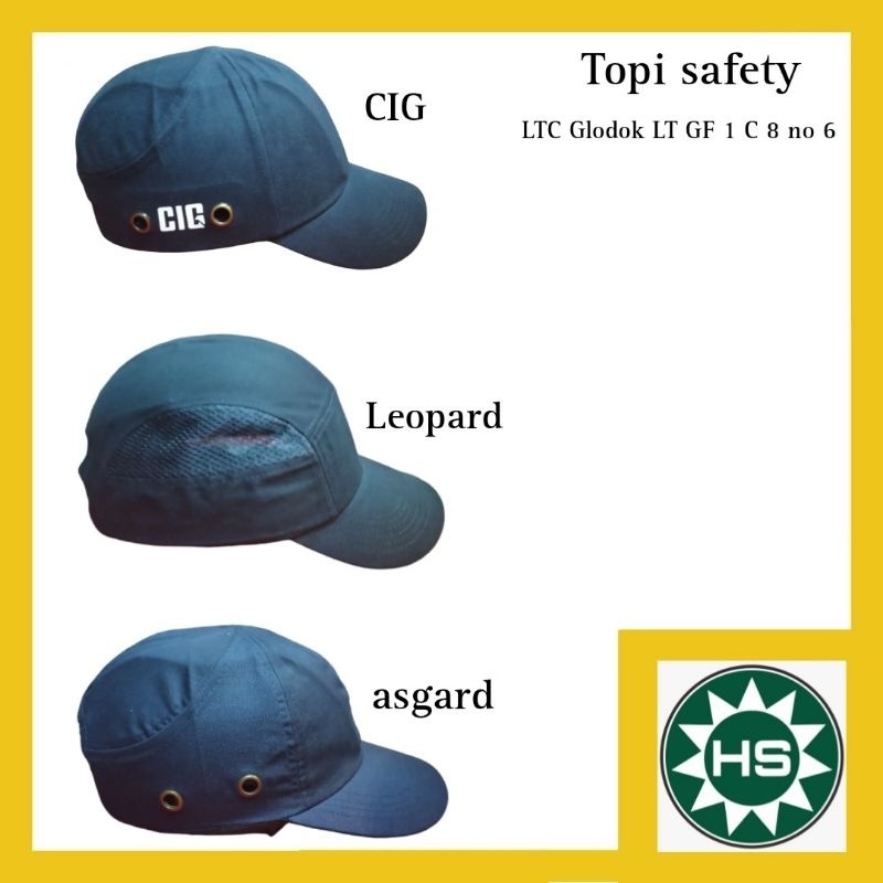 Topi bump cap working cap