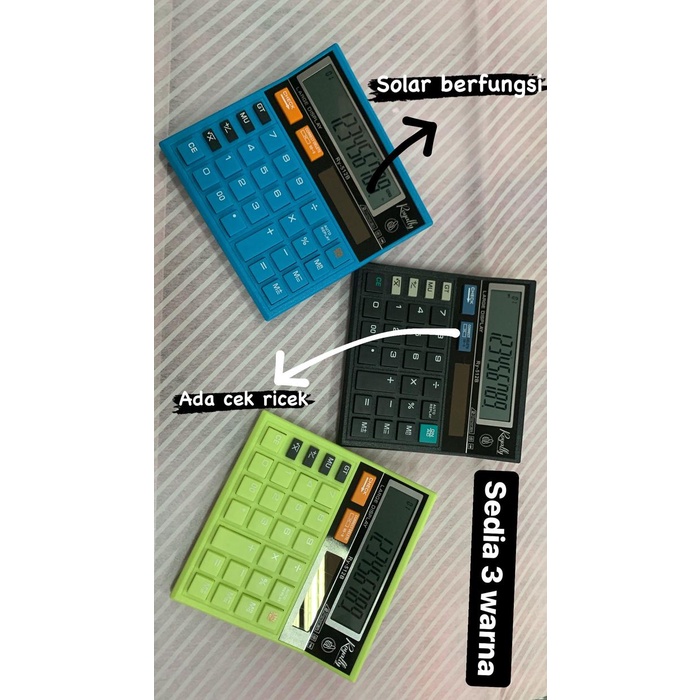 

Buruan beli] kalkulator pasar royally 512/555 check correct satuan baterai aaa