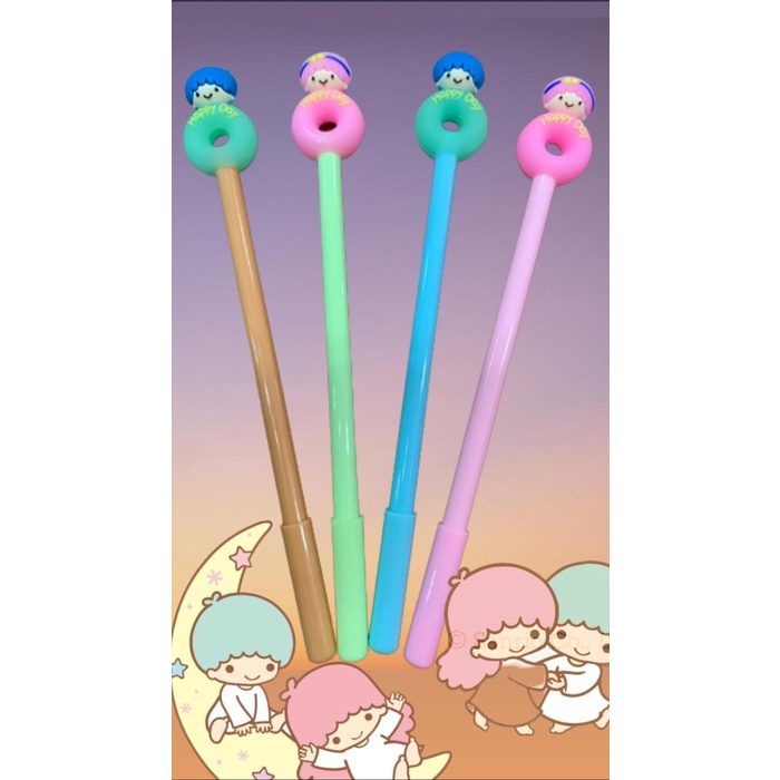 

,,,,,,,] ballpoint gel twin star isi 2 sanrio souvenir nikah valentine
