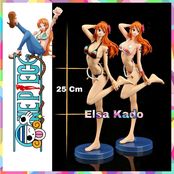 Nami One Piece Figure Bikini Seksi Beautyful Swimsuit Best Quality