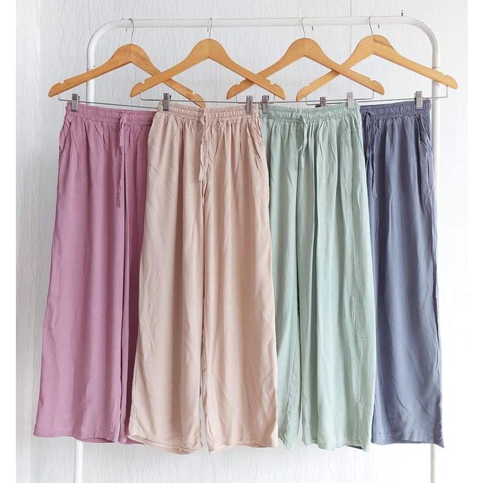 Gemiloo- CELANA KULOT UNIQLO ANAK TANGGUNG 10-13 TAHUN / KULOT RAYON ANAK / KULOT RAYON ANAK