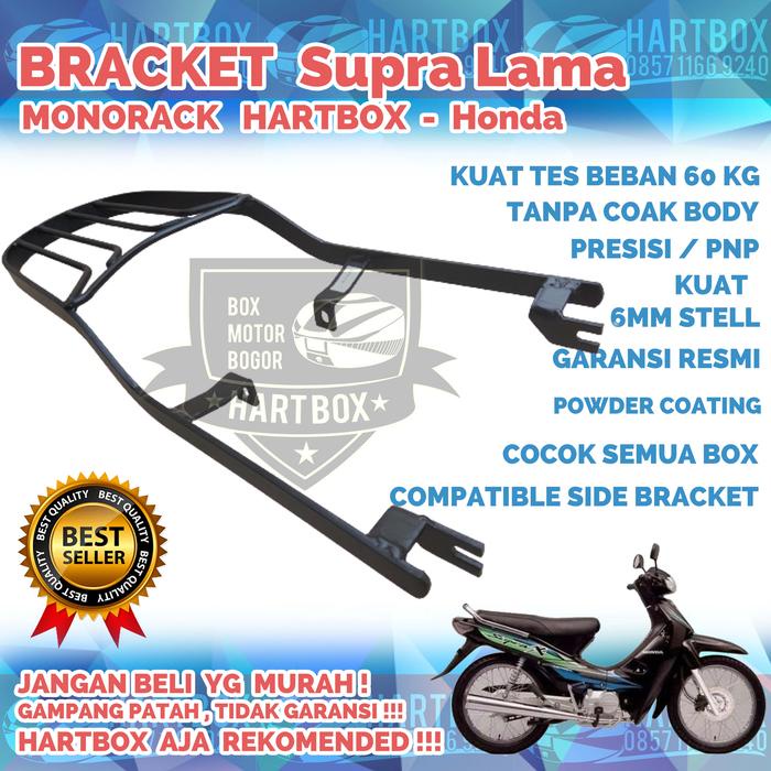 READY BRACKET BREKET BEHEL BRAKET BOX MOTOR HONDA SUPRA LAMA / SUPRA 100 X