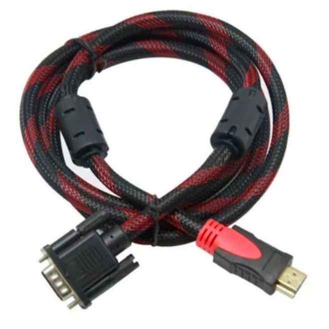 [Expert] KABEL HDMI TO VGA 3 METER / CABLE HDMI TO VGA 3M - HDMI TO VGA 3 M