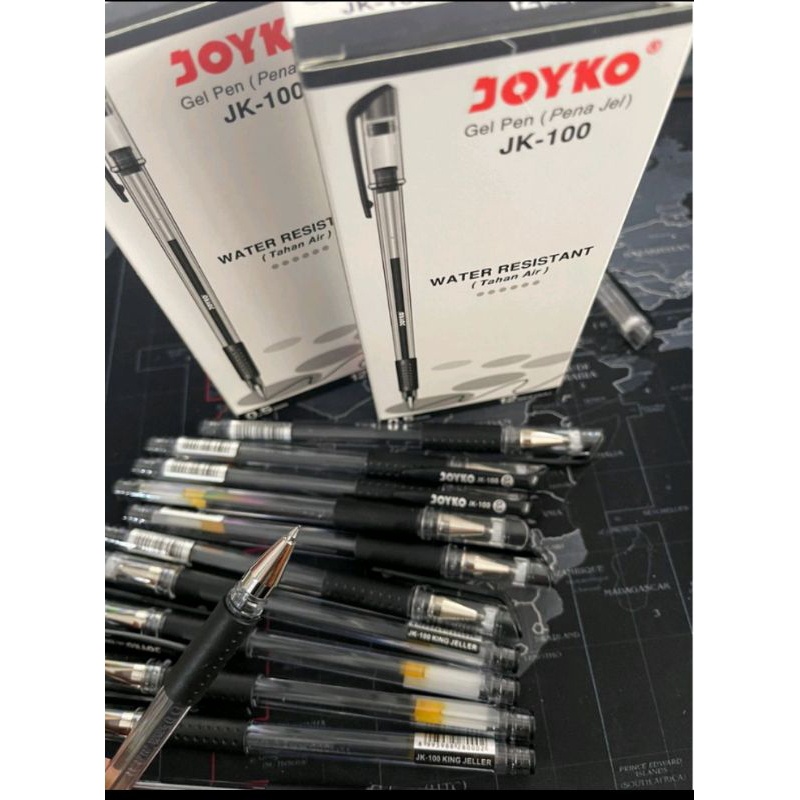 

(12pcs) Joyko JK-100 pulpen gel