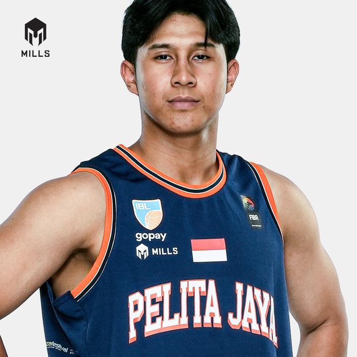 SALE TERHOTT MILLS PELITA JAYA HOME BASKETBALL JERSEY NAVY 26024PJ READYY