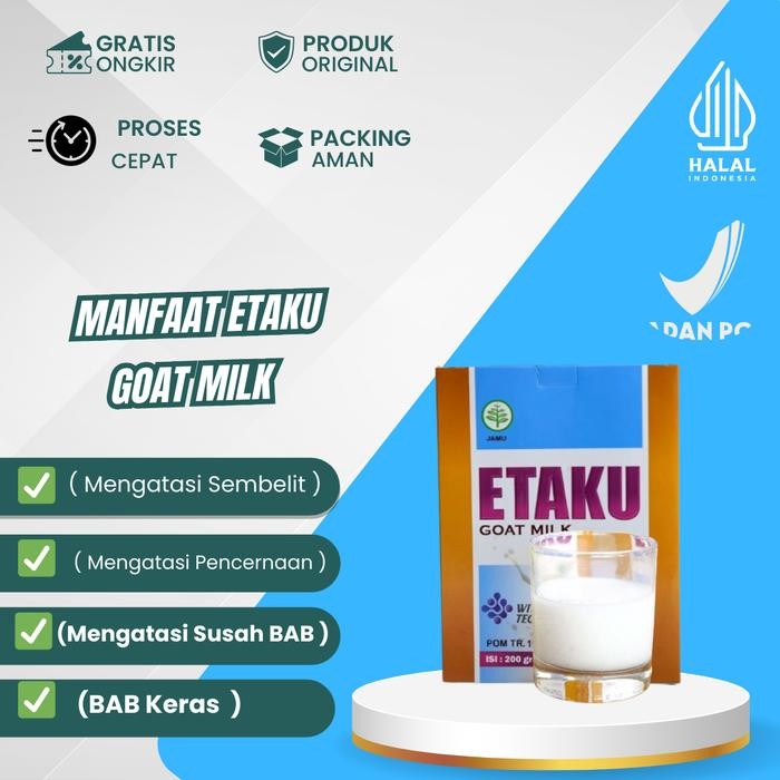 

READY STOK ETAKU SUSU UNTUK SUSAH BAB KERAS SEMBELIT MELANCARKAN PENCERNAAN MILK DAIRY READYY