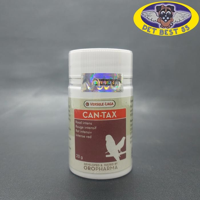 Cantax 20Gram Chantaxanthin Pewarna Merah Burung Kenari/Finch Import