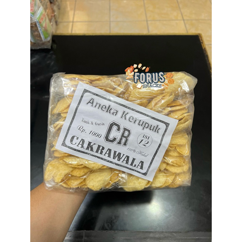 

Kerupuk Opak CAP CR GURIH ASIN 1 Pak 12 PCS
