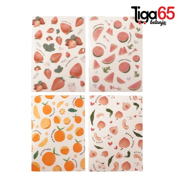 

Buku Notebook Sampul Plastik Mika A5 46 Lembar / Book Lt525153