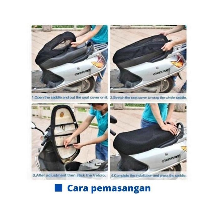 JTTOP" SARUNG JOK / JARING JOK / ALAS JOK MOTOR BEAT VARIO 125 TAHAN PANAS