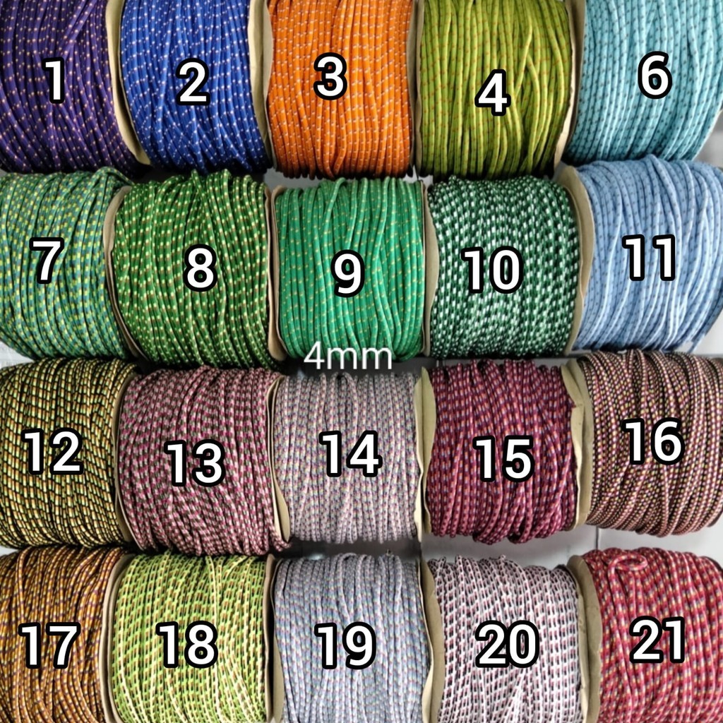 

Tali prusik 4mm 1roll panjang 75meter