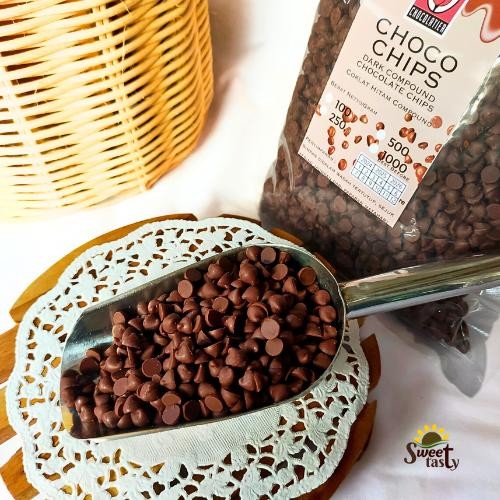 

BisaInstan- Tulip Compound Chocolate Choco Chips/Cokelat Chocochips 100 -250 gram
