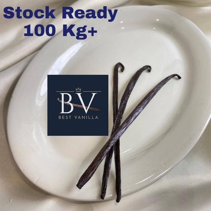 

BisaInstan- Vanilla Beans Tahitians GRADE B Gourmet (Biji Vanila 100% ORGANIK)
