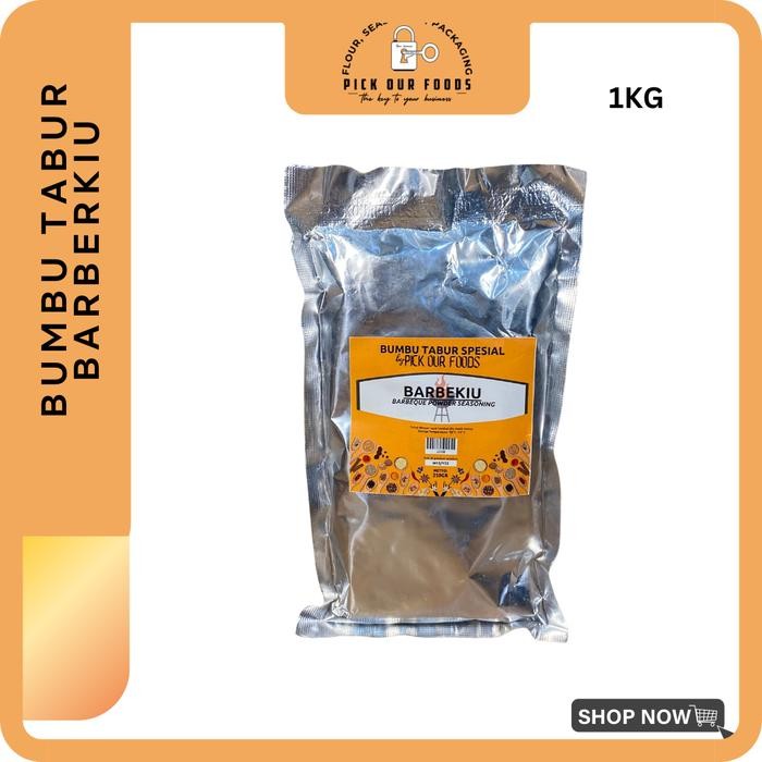 

BisaInstan- Bubuk Tabur BBQ / Bubuk Tabur BBQ Shihlin / Bumbu tabur 1kg
