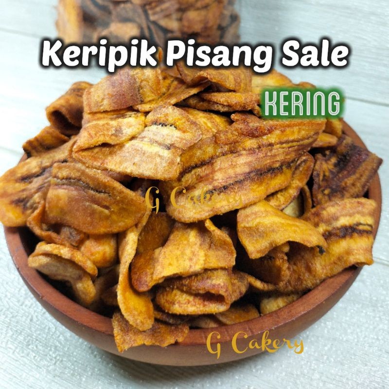 

Pisang Sale Kering Manis Madu / Saleh Kering / 250 GRAM