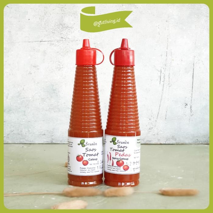 

BisaInstan- Saos Tomat dan Pedas Saus Alami Bebas Gluten Asri Organik