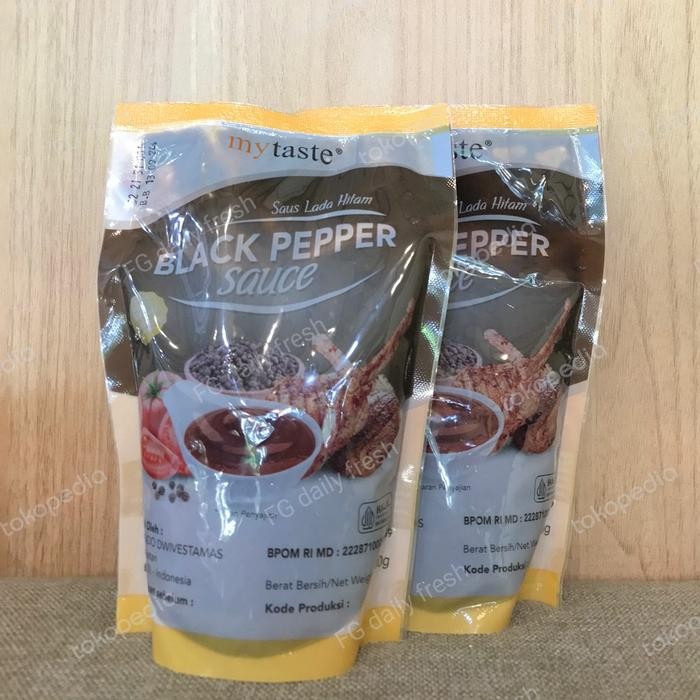 

BisaInstan- Saus Blackpepper steak / Saus bumbu lada hitam My taste Halal