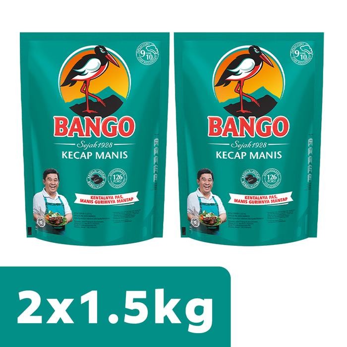 

BisaInstan- Bango Kecap Manis Pouch 1.52Kg Twin Pack