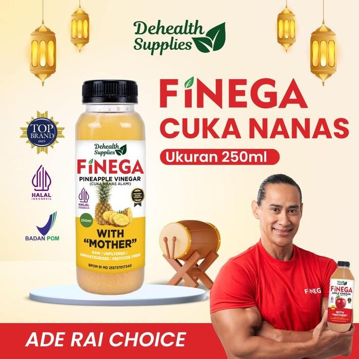 

BisaInstan- FINEGA CUKA NANAS 250ml Kemasan Plastik