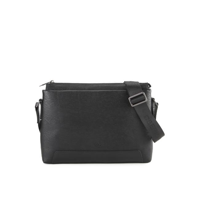 Obermain Tas Pria SPENCER MESSENGER BAG-L Black OBC1171BK