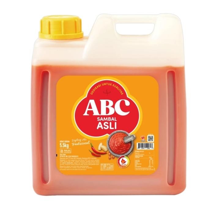 

BisaInstan- Sambal Asli ABC 5.5kg / 6kg Derigen HOREKA Gojek