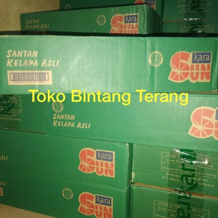 

BisaInstan- Santan Kelapa Sun Kara 200 ml x 12 pcs 1 Dus Karton isi 12 Kotak Pack