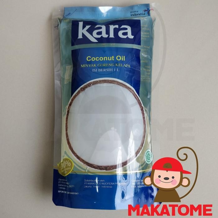 

BisaInstan- Kara Coconut Oil 1L Minyak goreng kelapa 1 L 1000ml 1000 ml Liter