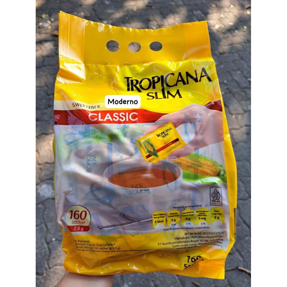 

BisaInstan- Tropicana slim sweetener Classic 160 sachet