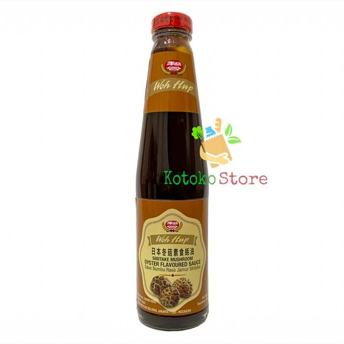 

BisaInstan- Woh Hup Shitake Mushroom Oyster Sauce / Saus Tiram Vegetarian 500gr