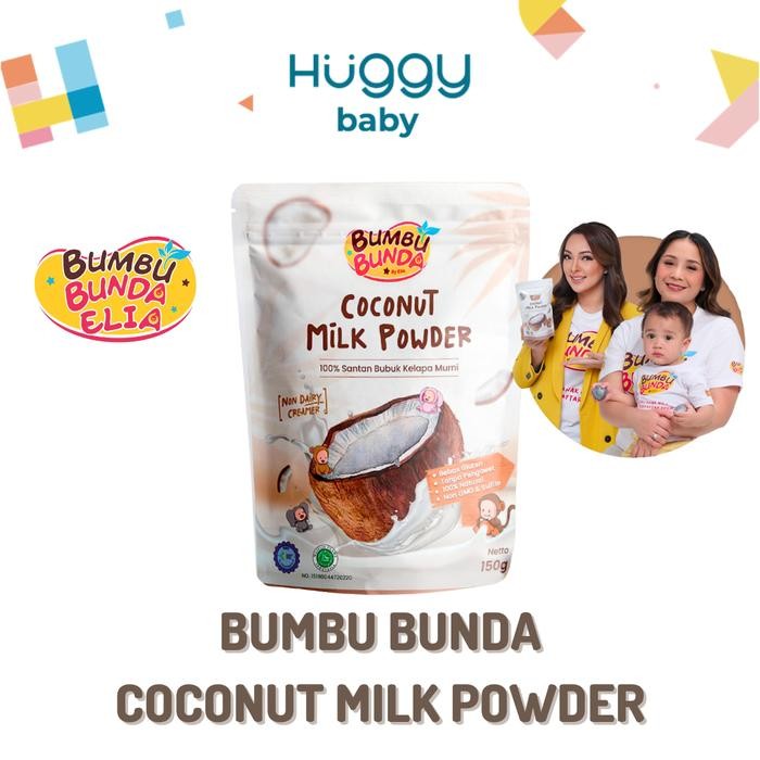 

Kirim,HariYgSama- Bumbu Bunda Elia COCONUT MILK POWDER Santan Organik MPASI BB Booster