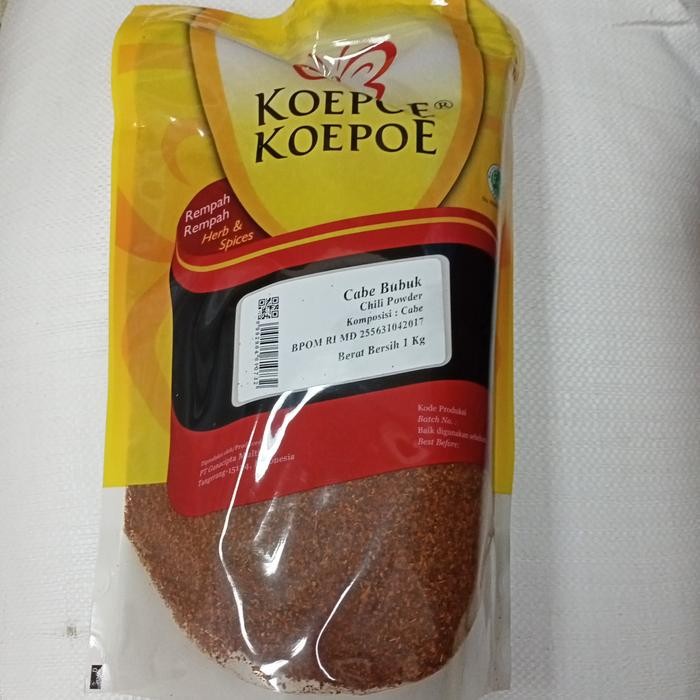 

Kirim,HariYgSama- Cabe Bubuk Chili Powder Koepoe 1 Kg