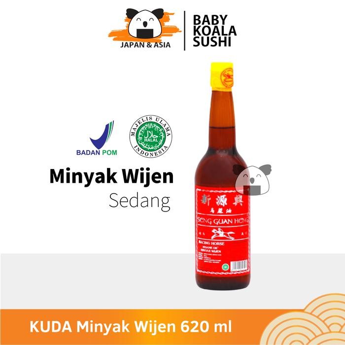 

BisaInstan- KUDA Minyak Wijen Sesame Oil Medium 620 ml Halal Seng Guan Heng