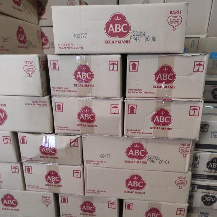 

BisaInstan- Kecap ABC refill 60ml per dus (48 pcs)