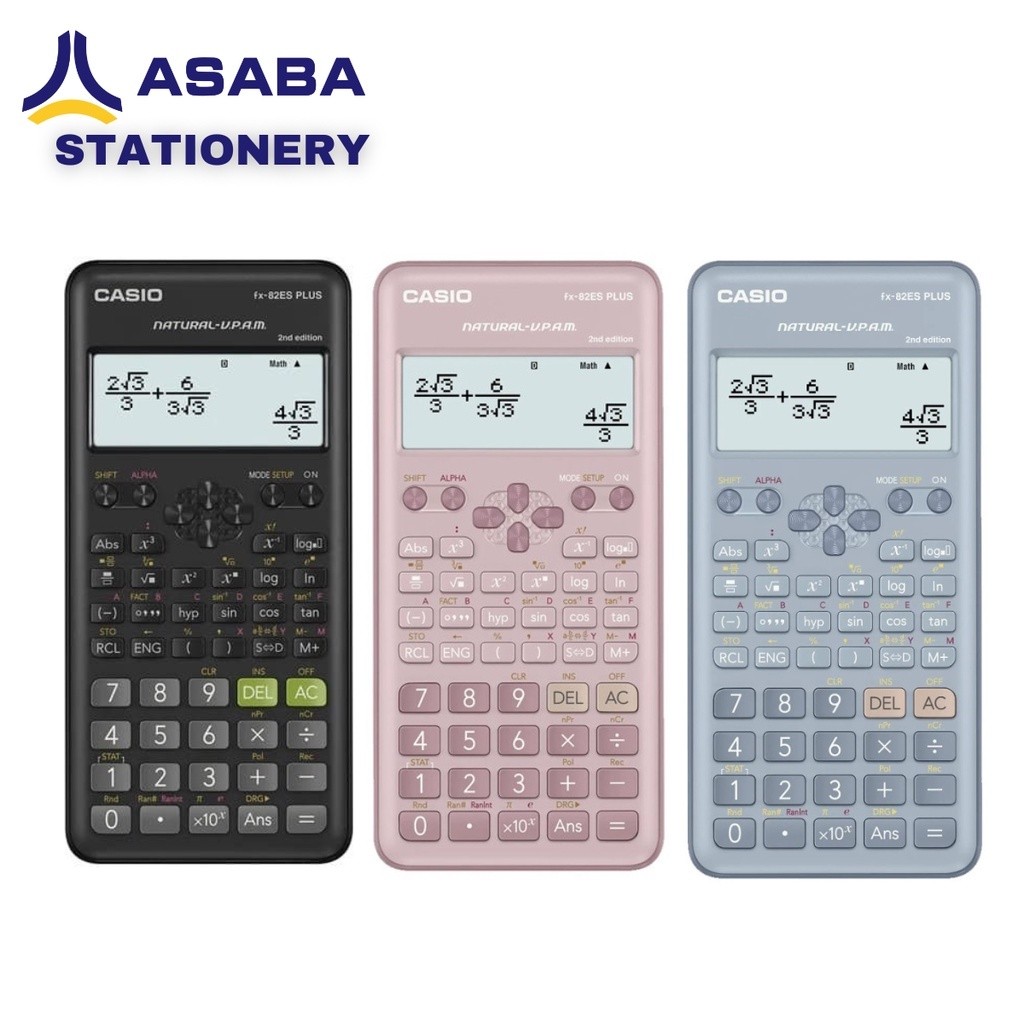 

FX-82ES PLUS Calculator Scientific Kalkulator Ilmiah