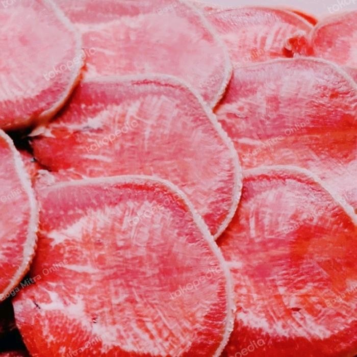 

Kirim,HariYgSama- Lidah Sapi Slice / Gyutan Tounge - 500 Gram